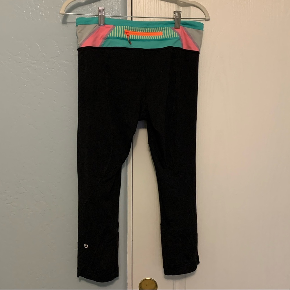 Lululemon Run Inspire Cropped Leggings Size 8